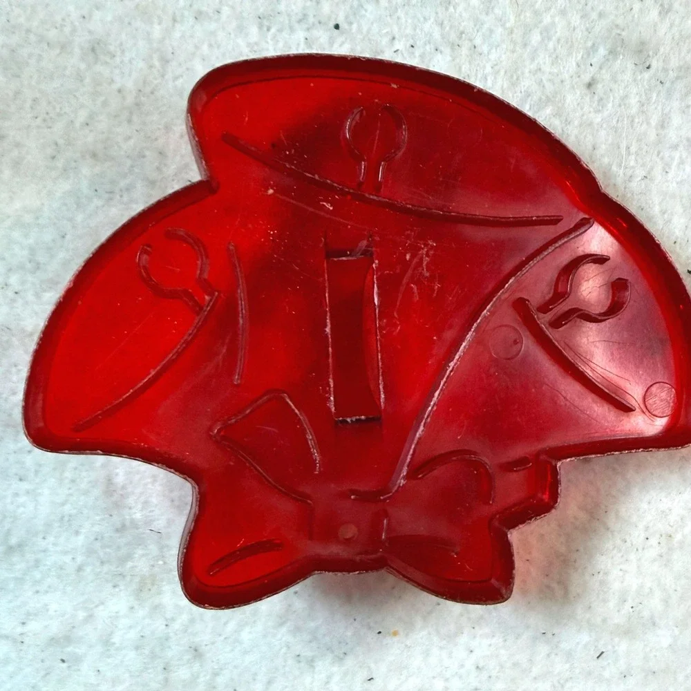 Vintage Hallmark Christmas Cookie Cutters Angel Bell USA Retro Holiday Baking
